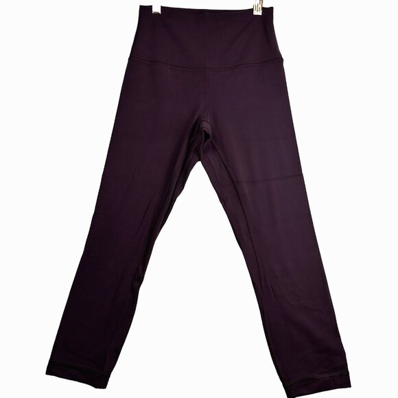 Lululemon Align High Rise Pant 20” Plum Purple 4 Nulu Leggings Yoga Athleisure - Picture 3 of 9